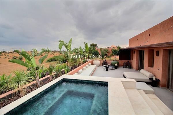 À vendre propriété dans un domaine golfique à Marrakech
