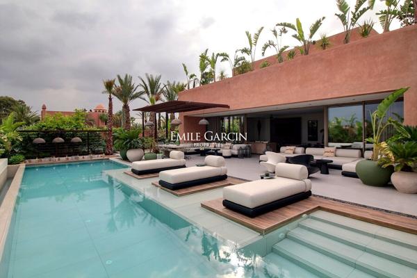 À vendre propriété dans un domaine golfique à Marrakech