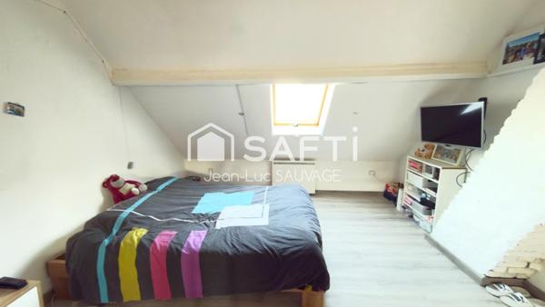 Maison 3 chambres au calme avec cour