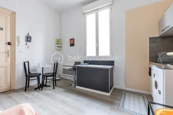 Appartement de 16,70 m²