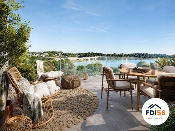 Appartement NEUF 2 pièces n°A0203 - 42 m² - 1155 200€ terrasse et parking , Lorient