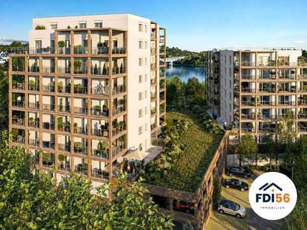 Appartement NEUF 2 pièces n°A0203 - 42 m² - 1155 200€ terrasse et parking , Lorient