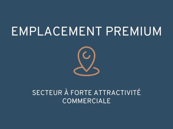 EXCLUSIVITÉ LORIENT HYPERCENTRE : Local commercial de 52 m²