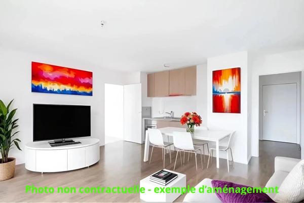 Orly – Appartement 2 pièces lumineux de 48,88 m² (DPE B)