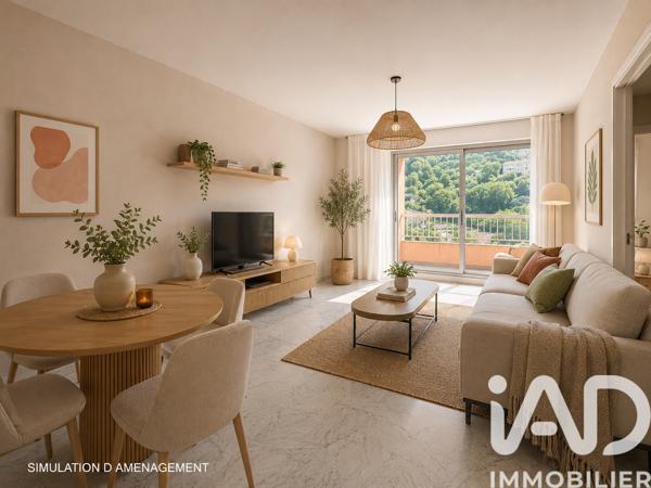 Appartement à vendre 2 pièces 49,6 m² Nice