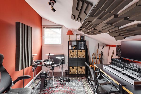 Appartement réinventé dans une ancienne teinturerie