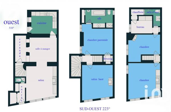 Maison à vendre 7 pièces 155 m² Garches