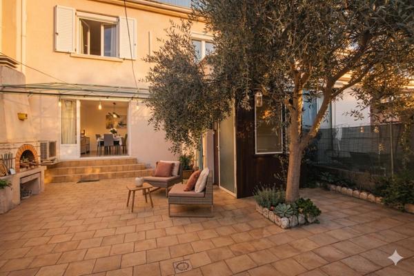 Maison familiale 3/4 chambres avec garage, double extérieur  - Coursan