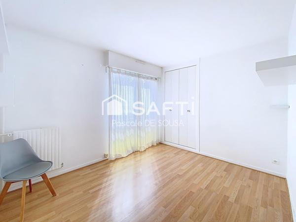 Appartement de 3 pièces avec balcon dans résidence verdoyante