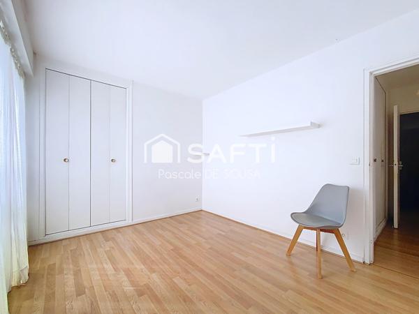 Appartement de 3 pièces avec balcon dans résidence verdoyante