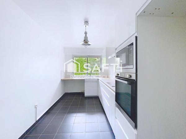 Appartement de 3 pièces avec balcon dans résidence verdoyante