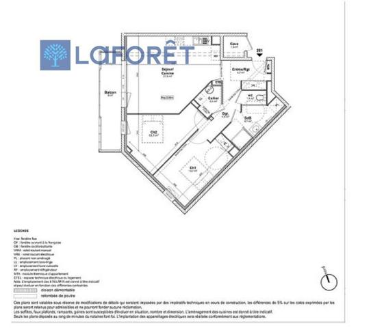 Achat appartement près de LOCMIQUELIC - 3 pièce(s) - 75 m² - 309 000 €