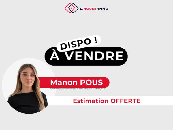 Maison à vendre 3 pièces de 62 m²
