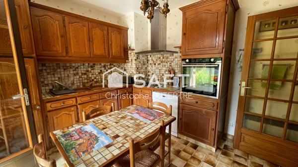 151 m² habitables, sous-sol complet