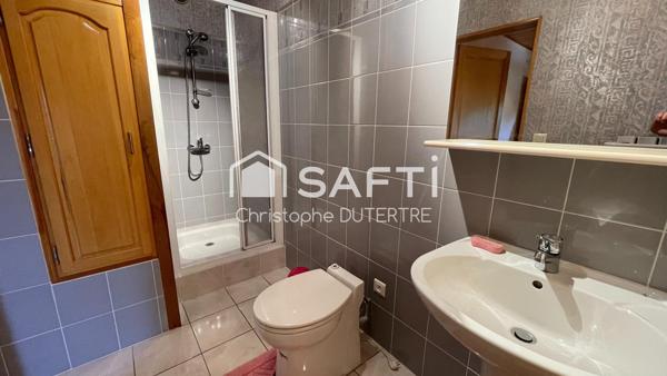 151 m² habitables, sous-sol complet