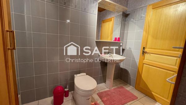 151 m² habitables, sous-sol complet