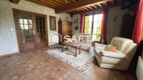 151 m² habitables, sous-sol complet