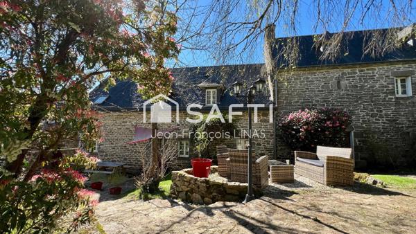 Grande propriété de 357m² constituée de 2 logements à 12 mn de VANNES