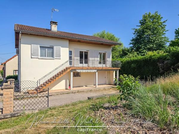 Maison 3 chambres, sur sous sol complet avec garage