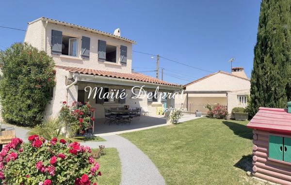 Maison en plein centre de Vedène (84) à vendre : piscine, terrasse et dépendance