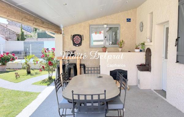 Maison en plein centre de Vedène (84) à vendre : piscine, terrasse et dépendance