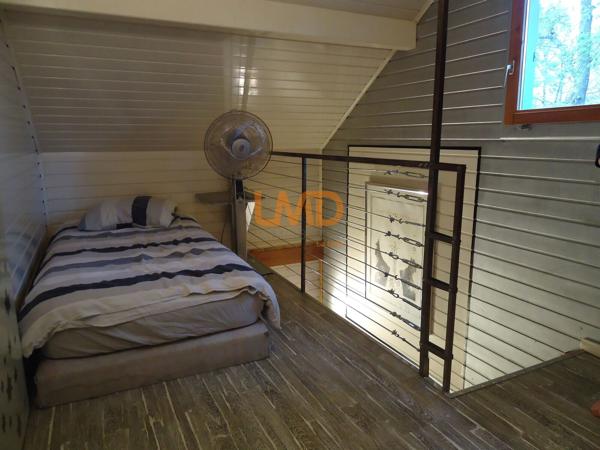 Bassin d'Arcachon-La Teste de Buch, chalet d'habitation 3 pièces