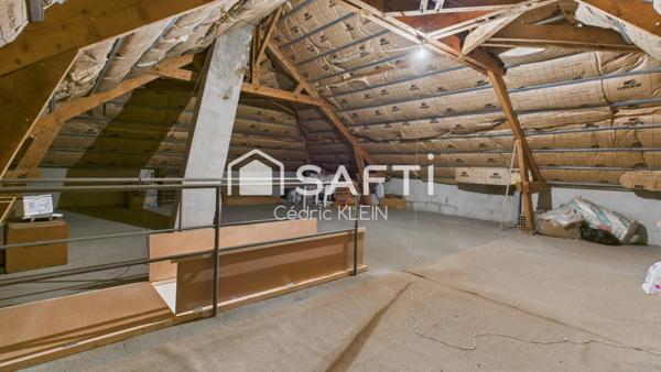 Maison sur sous sol avec potentiel