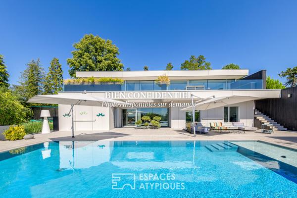Maison contemporaine d’architecte avec vue panoramique sur les hauteurs du Rebberg