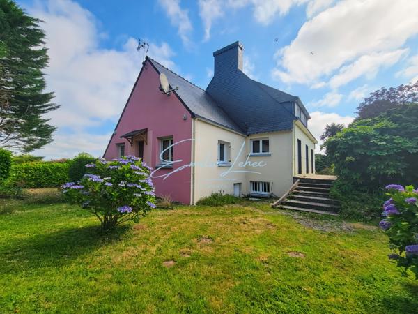 Trégunc – Maison 146 m² avec T2 indépendant, sous-sol complet et 5 580 m² de terrain au calme