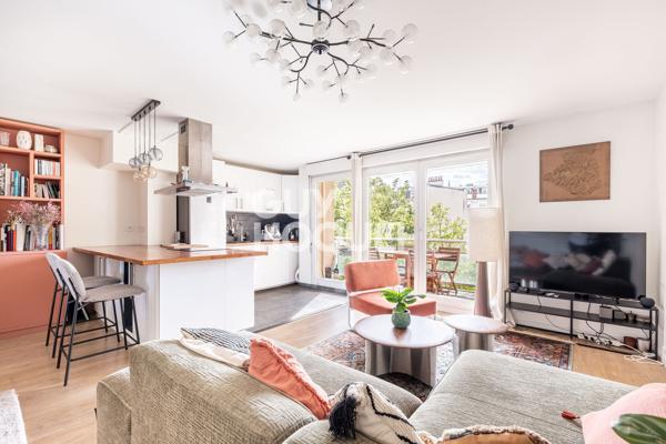 Appartement à vendre de 3 pièces de 69 m²