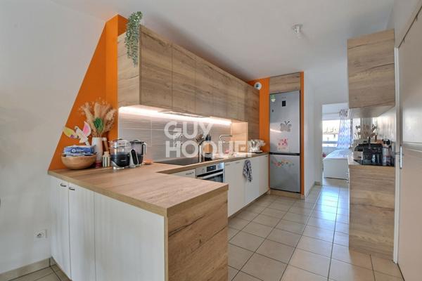 A VENDRE- T3 de 68 m² avec balcon et garage, Résidence récente (2019), Proximité Montchat, Villeurbanne (69100)