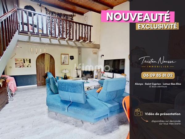 Maison 2 faces - 130 m2 - 4 chambres - Garage piscine - Saint Cyprien