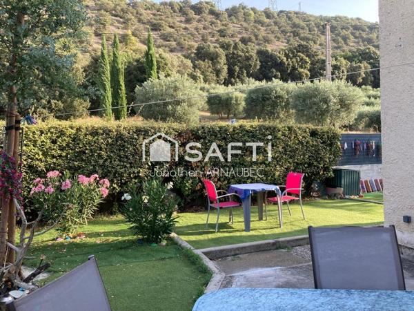 Bas de villa avec jardin, patio et fort potentiel locatif à Oraison
