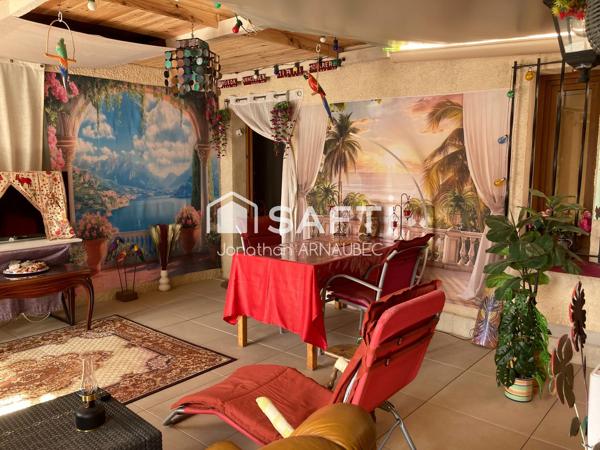 Bas de villa avec jardin, patio et fort potentiel locatif à Oraison