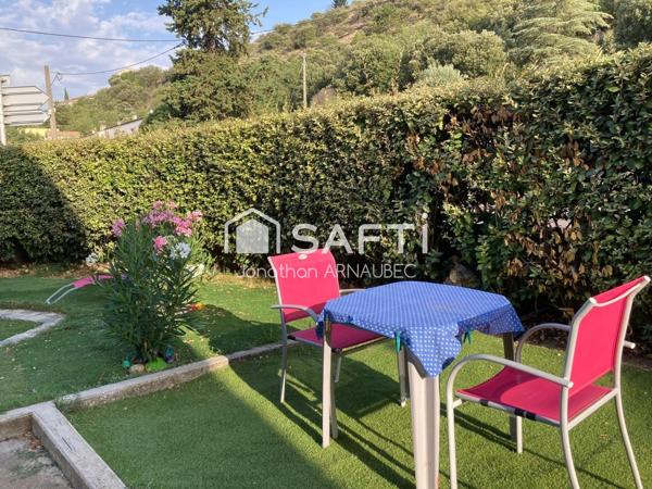 Bas de villa avec jardin, patio et fort potentiel locatif à Oraison