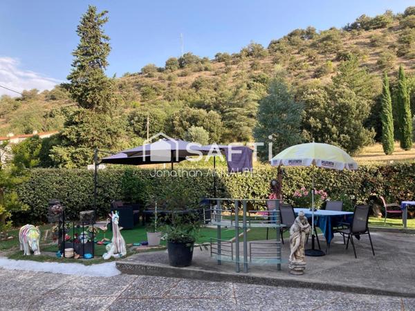 Bas de villa avec jardin, patio et fort potentiel locatif à Oraison