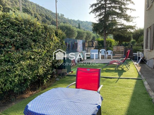 Bas de villa avec jardin, patio et fort potentiel locatif à Oraison