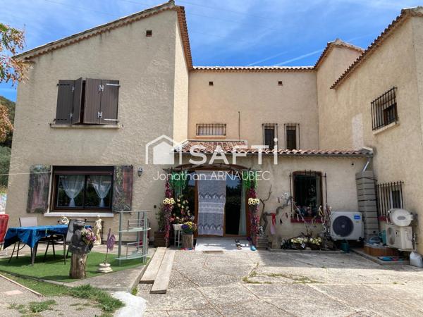 Bas de villa avec jardin, patio et fort potentiel locatif à Oraison