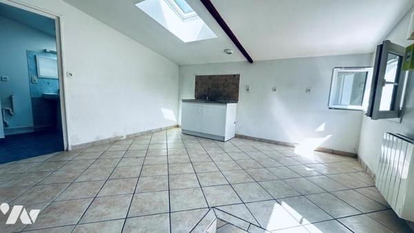 Maison en vie de plain pied jardin non attenant