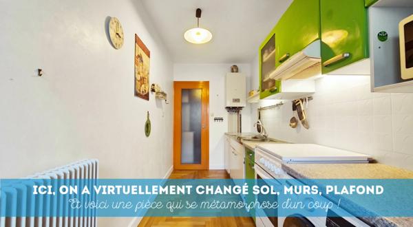 Hyper centre, appartement 2 chambres, terrasse et stationnement : rare à 1 minute de la Brèche