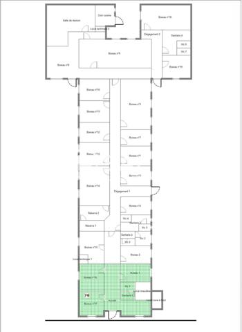 Immeuble de rapport : PC accordé, 9 lots.
