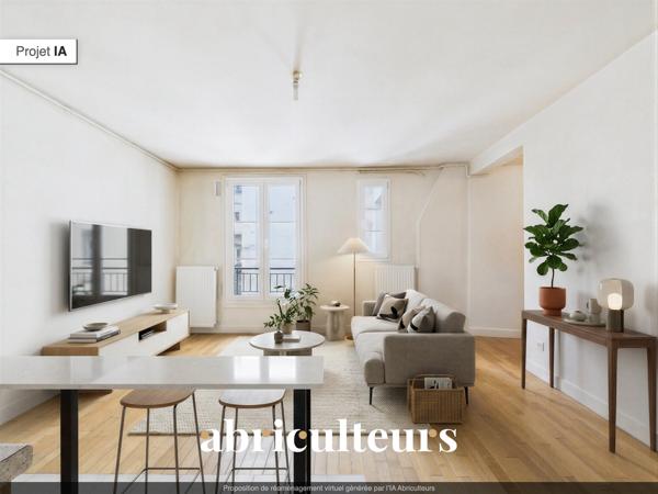 Appartement de 3 pièces Calme 58 m² Paris 6ᵉ, Saint-Germain-des-Prés