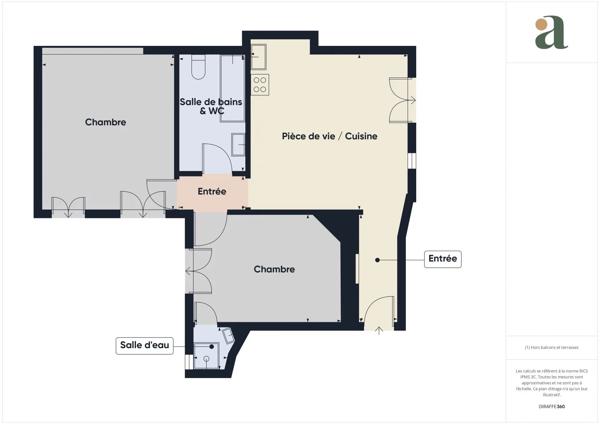 Appartement de 3 pièces Calme 58 m² Paris 6ᵉ, Saint-Germain-des-Prés