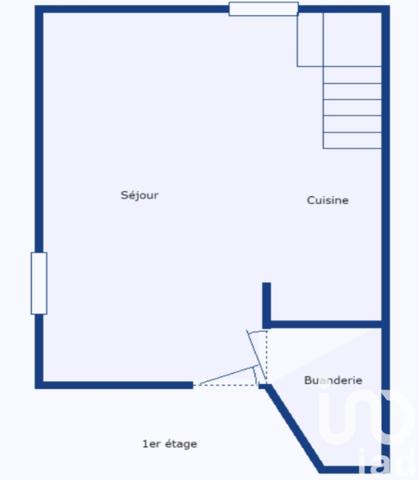 Appartement à vendre 2 pièces 58 m² Bourgoin-Jallieu