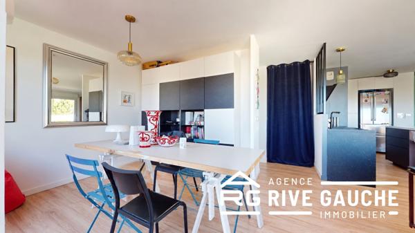 Appartement T3/T4 en dernier étage avec toit-terrasse de 47 m² et vue exceptionnelle