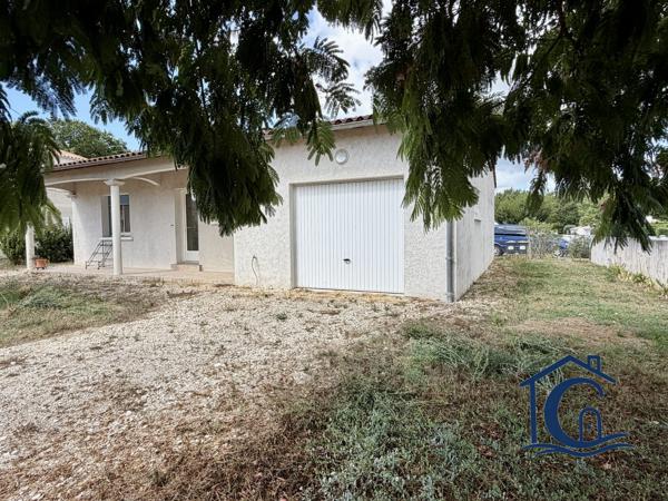 Maison de plain-pied aux portes de Royan – 2 chambres, garage et jardin