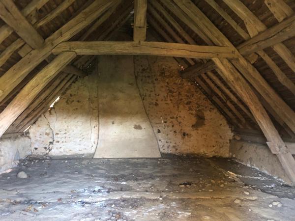 Petite maison à rénover sur grand terrain