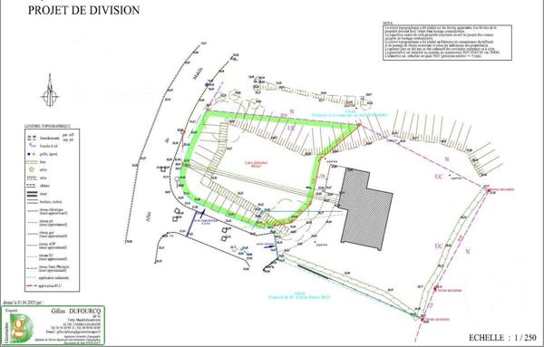 Terrain à vendre  482 m2 BASSUSSARRY - 64