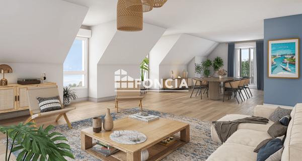 À vendre Appartement 3 pièces 62 m² - Arzon 56640