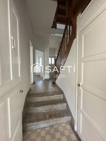 Quartier du Berry, maison de ville, 79 m², 3 pièces, 2 chambres
